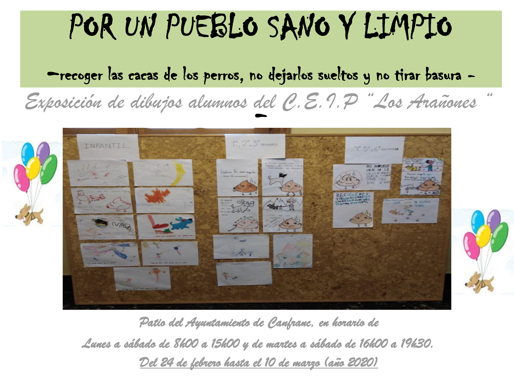  Exposición Por un pueblo sano y limpio