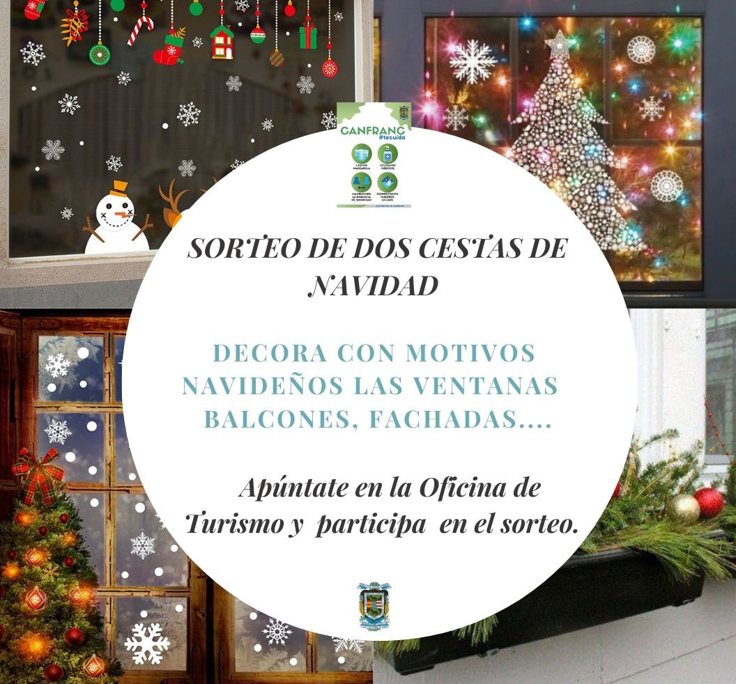 Concurso de decoración navideña de ventanas, balcones y fachadas de Canfranc