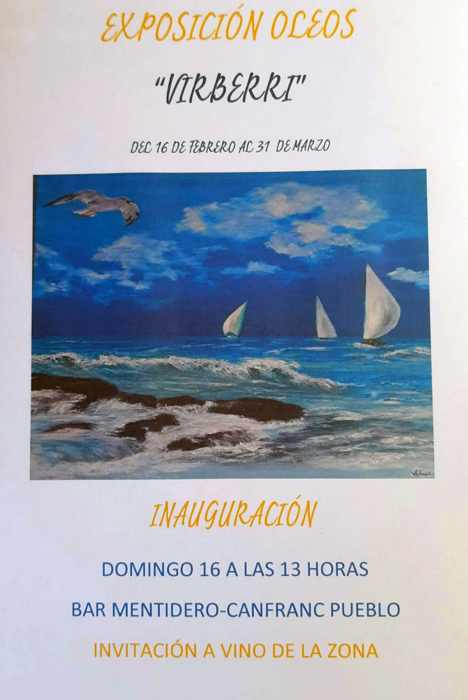 Exposición de pintura Bar El Mentidero