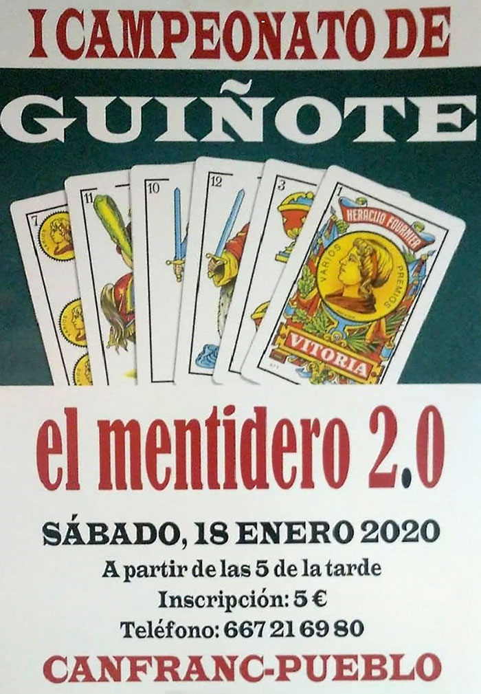 I Campeonato de Guiñote El Mentidero