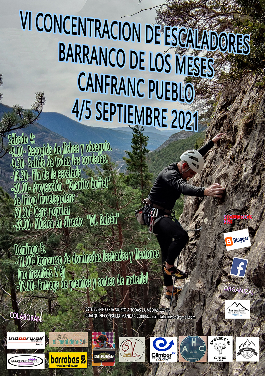 VI Encuentro de Escaladores Barranco de los Meses