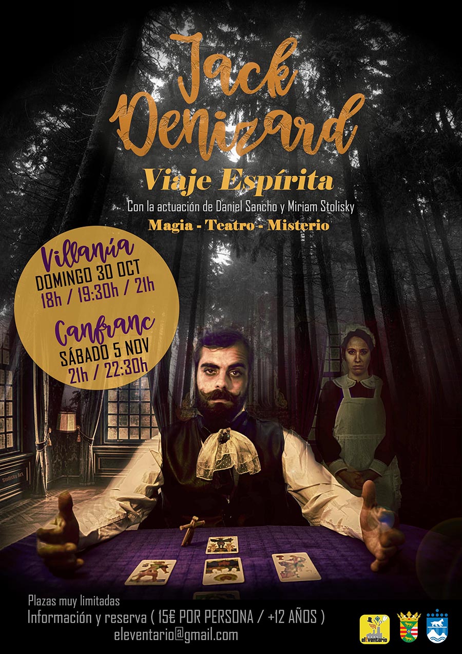 Jack Denizard: Magia, teatro y misterio con Eleventario