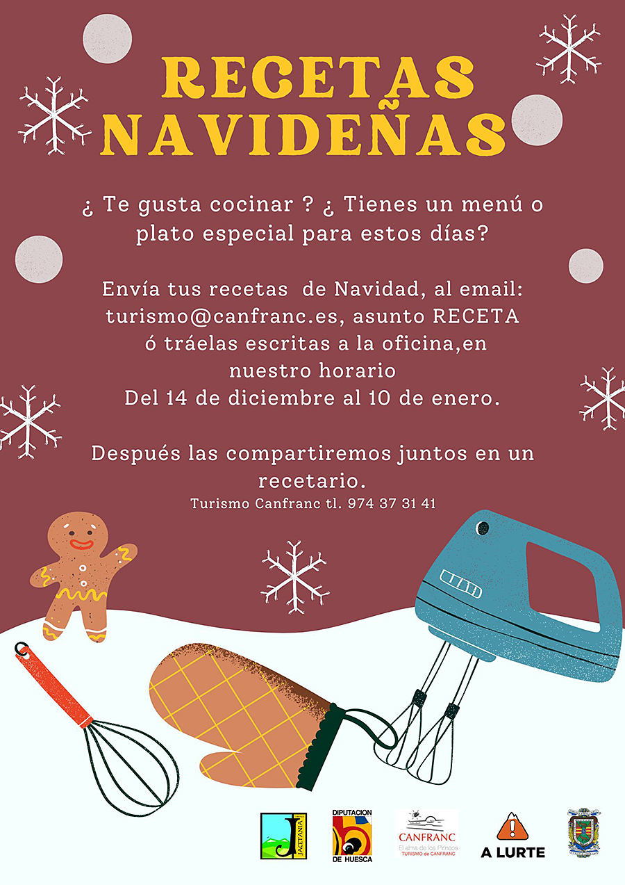 Recetas navideñas de Canfranc