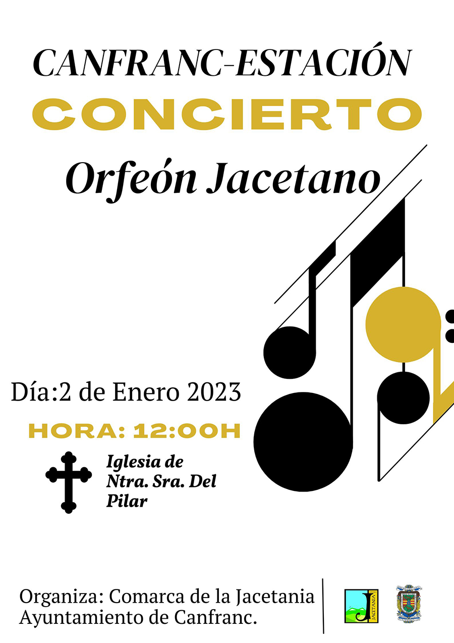 Concierto del Orfeón Jacetano