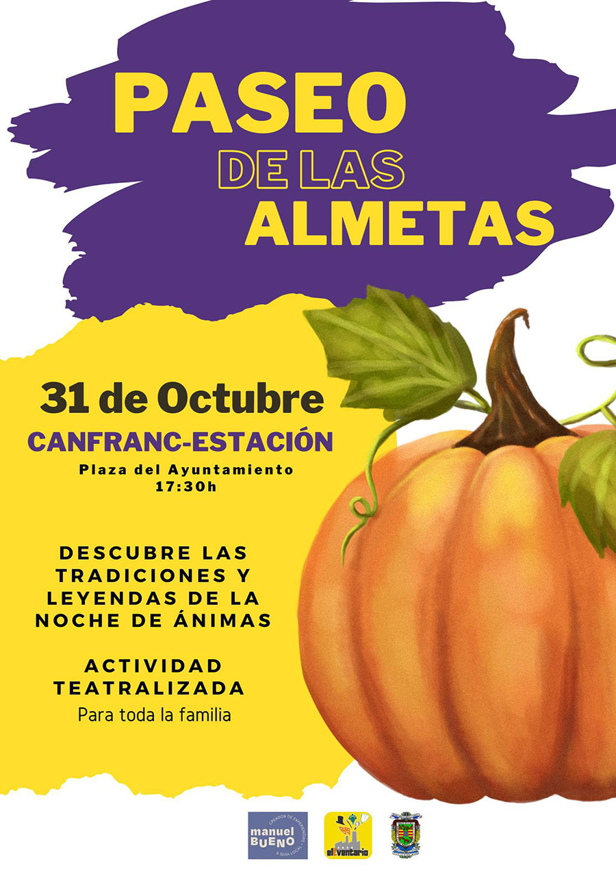 Noche de almetas y Halloween en Canfranc