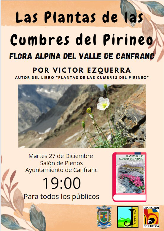 Conferencia Las Plantas de las Cumbres Pirenaicas