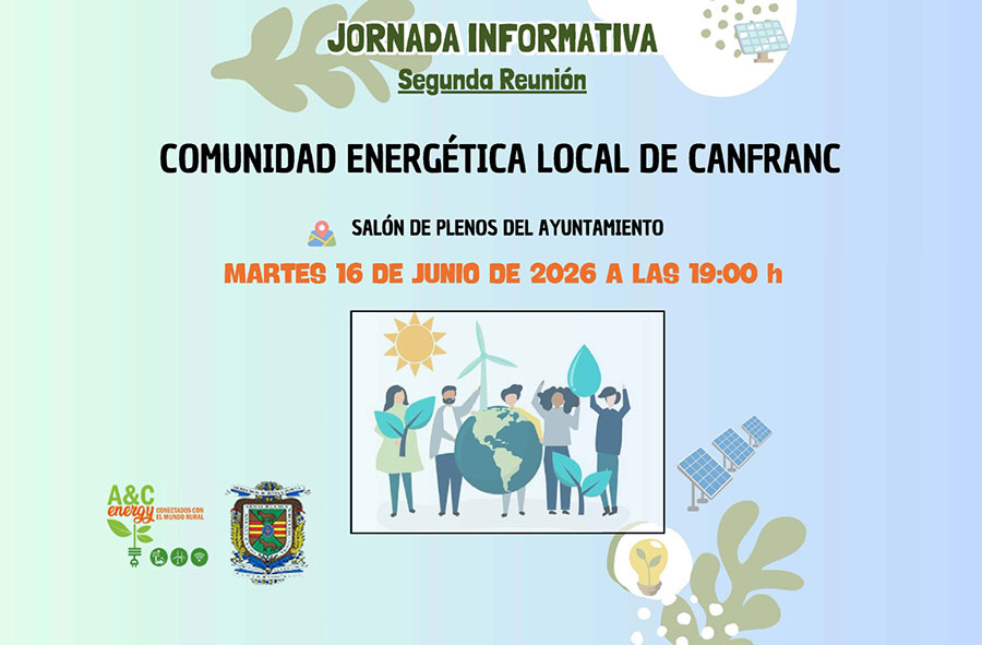 II Jornada informativa Comunidad energ&eacute;tica local de Canfranc