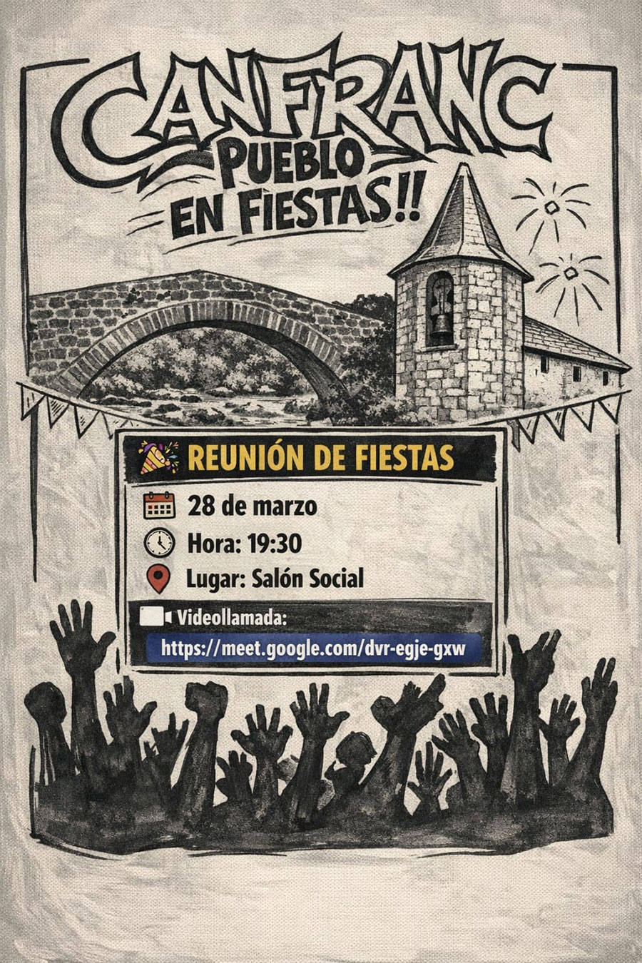 Reuni&oacute;n de fiestas: Canfranc Pueblo