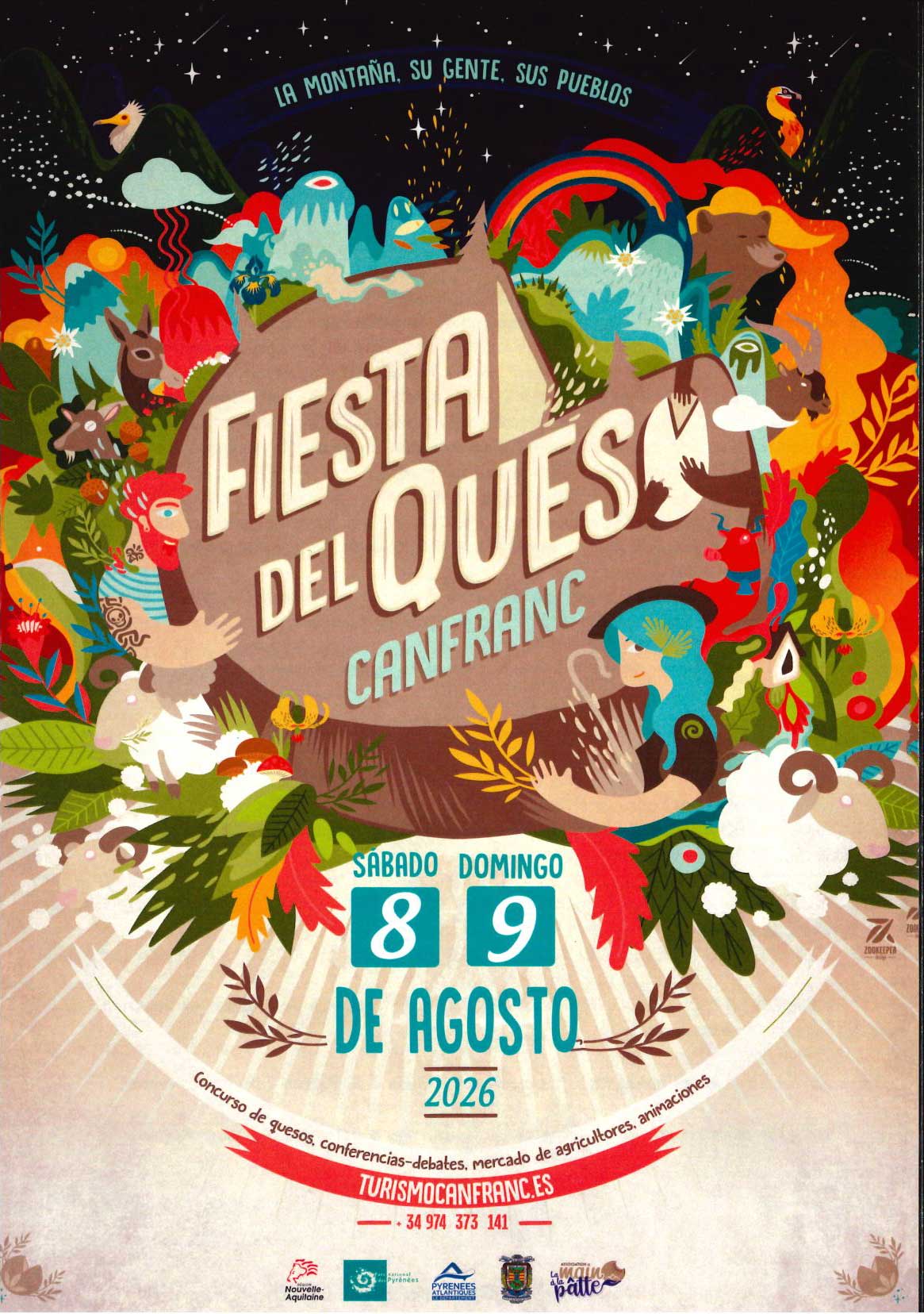 V Fiesta del Queso en Canfranc Estación