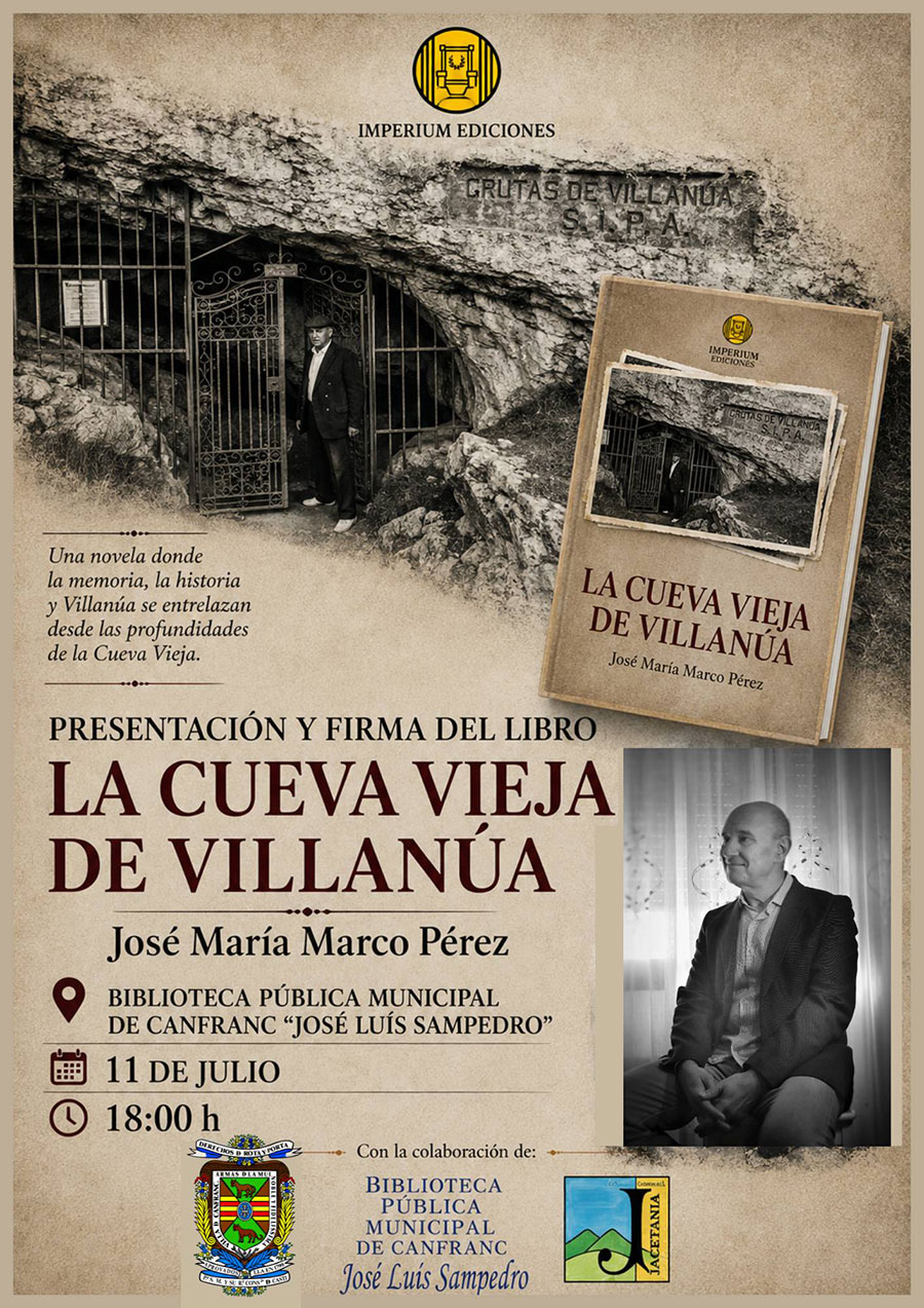 Presentaci&oacute;n y firma del libro: La cueva vieja de Villan&uacute;a