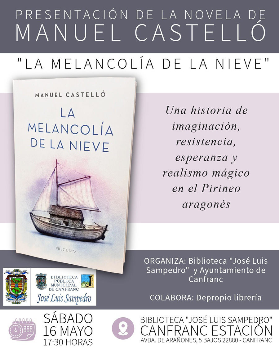 Presentaci&oacute;n del libro: La melancol&iacute;a de la nieve