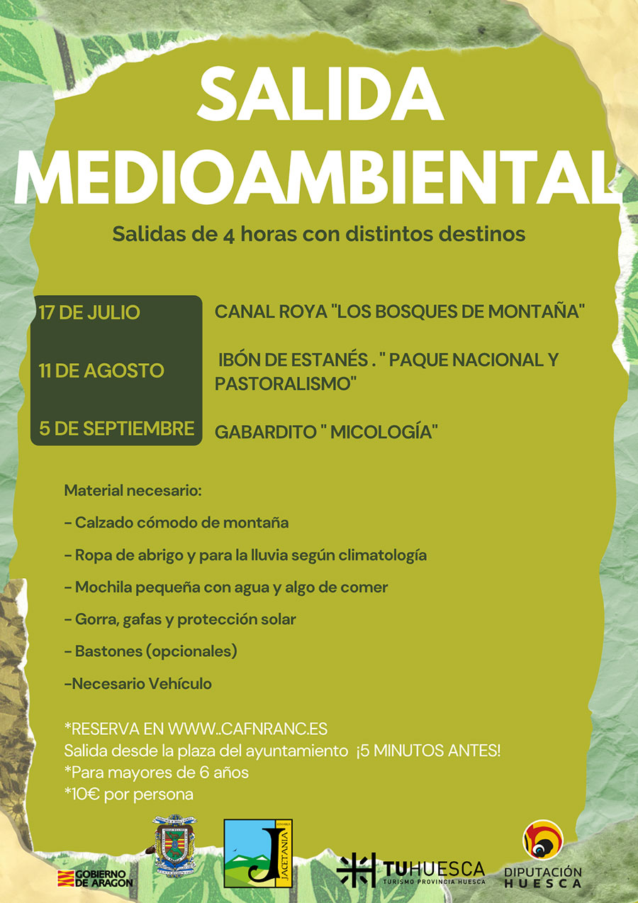 Salidas medioambientales en Canfranc