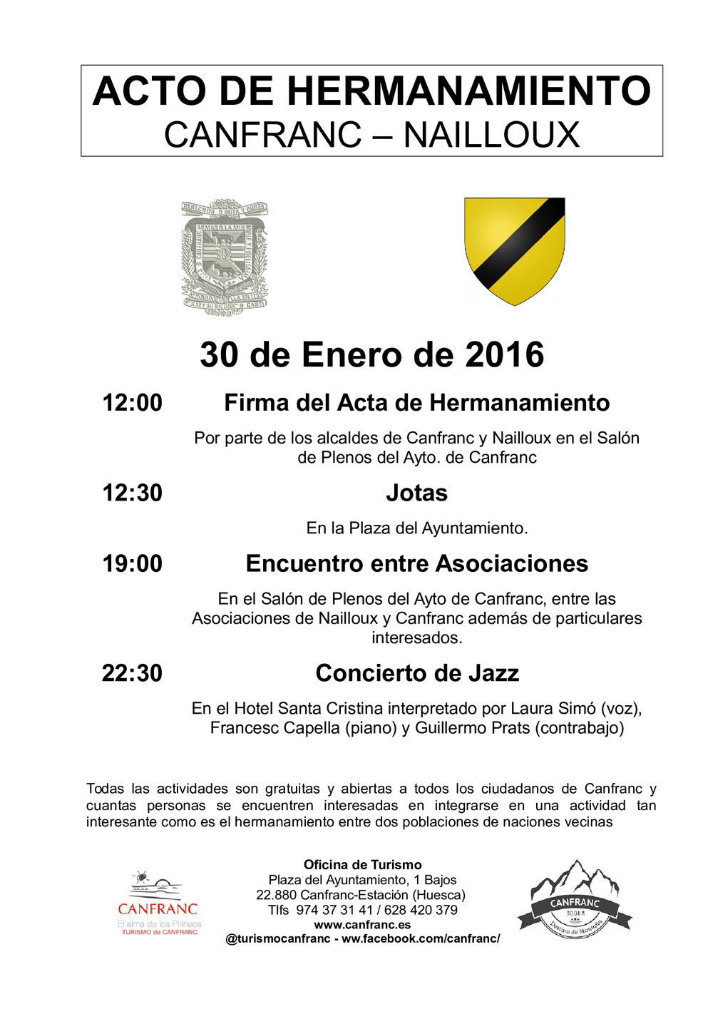 Hermanamiento Canfranc - Nailloux