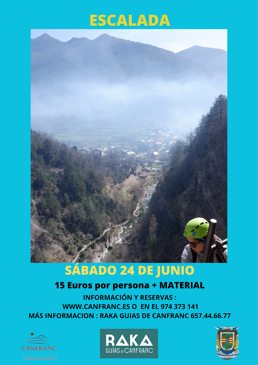 Sábado 24 junio: ESCALADA