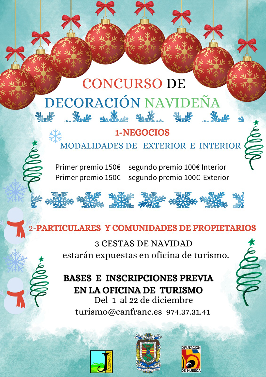 Concurso Decoración navideña en Canfranc 2023