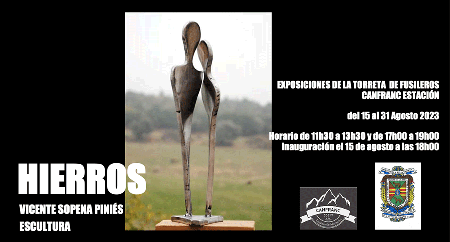 Exposición "Hierros " de Vicente Sopena