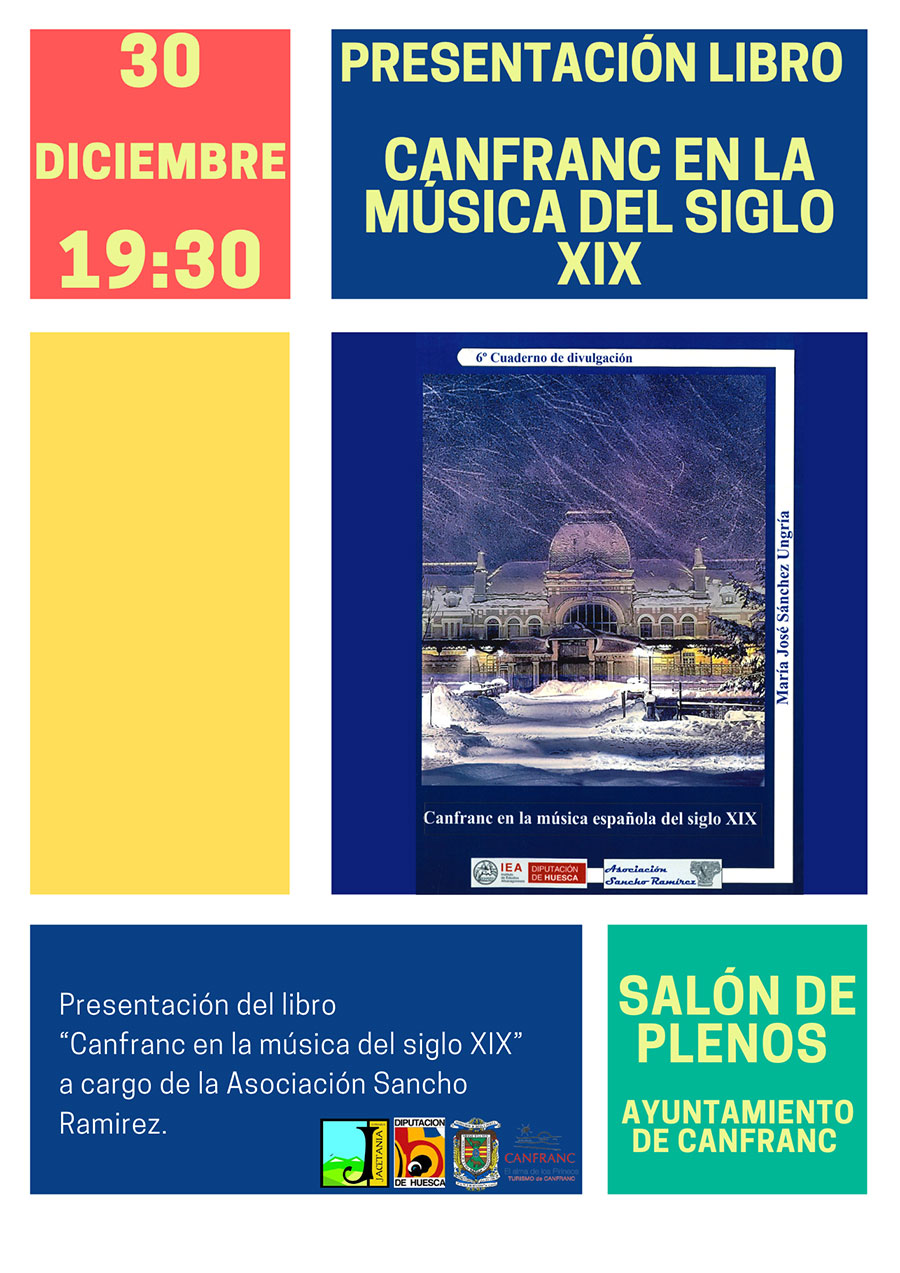 Presentación libro Canfranc en la música del s. XIX