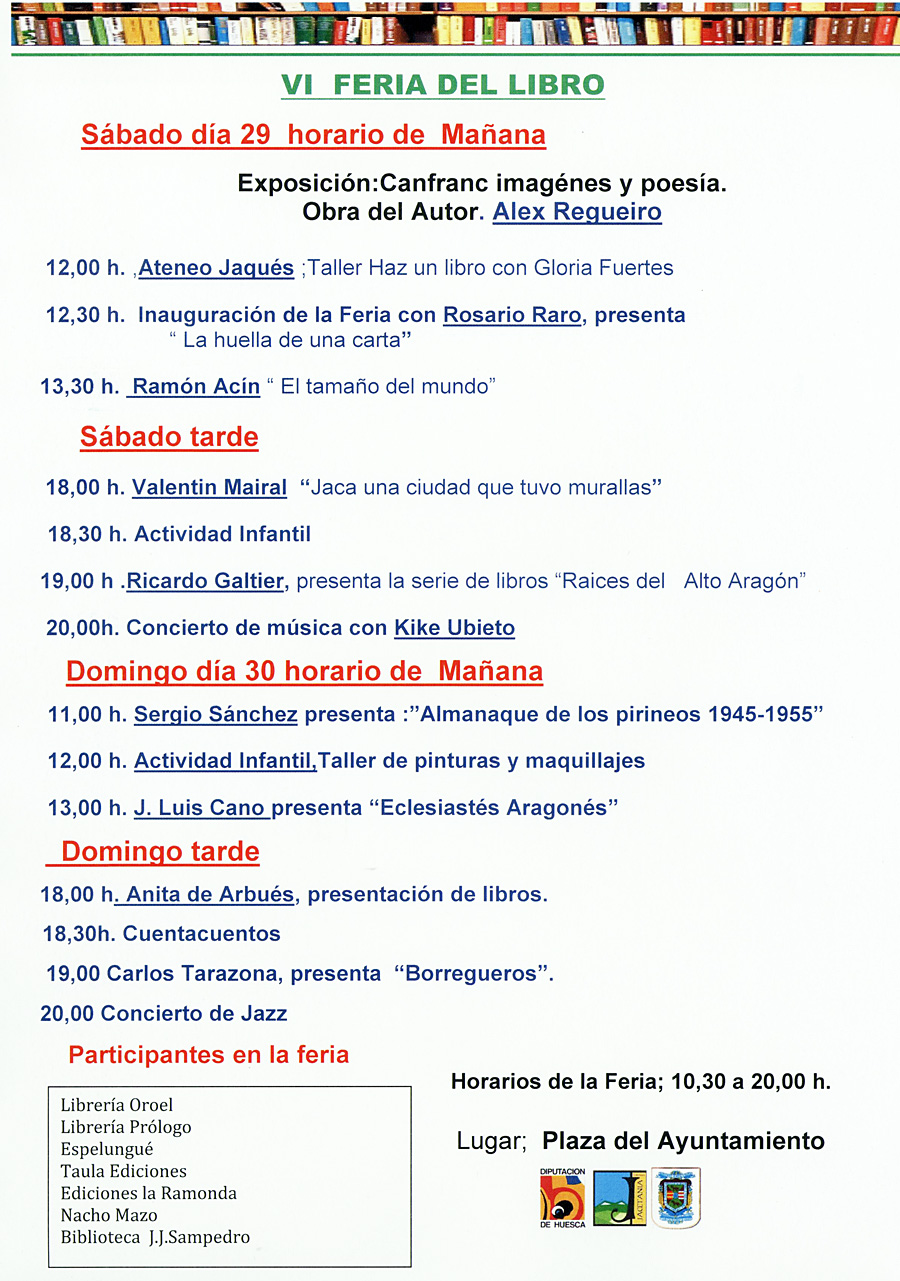 Feria del Libro de Canfranc