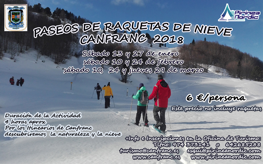 Excursiones con raquetas de nieve