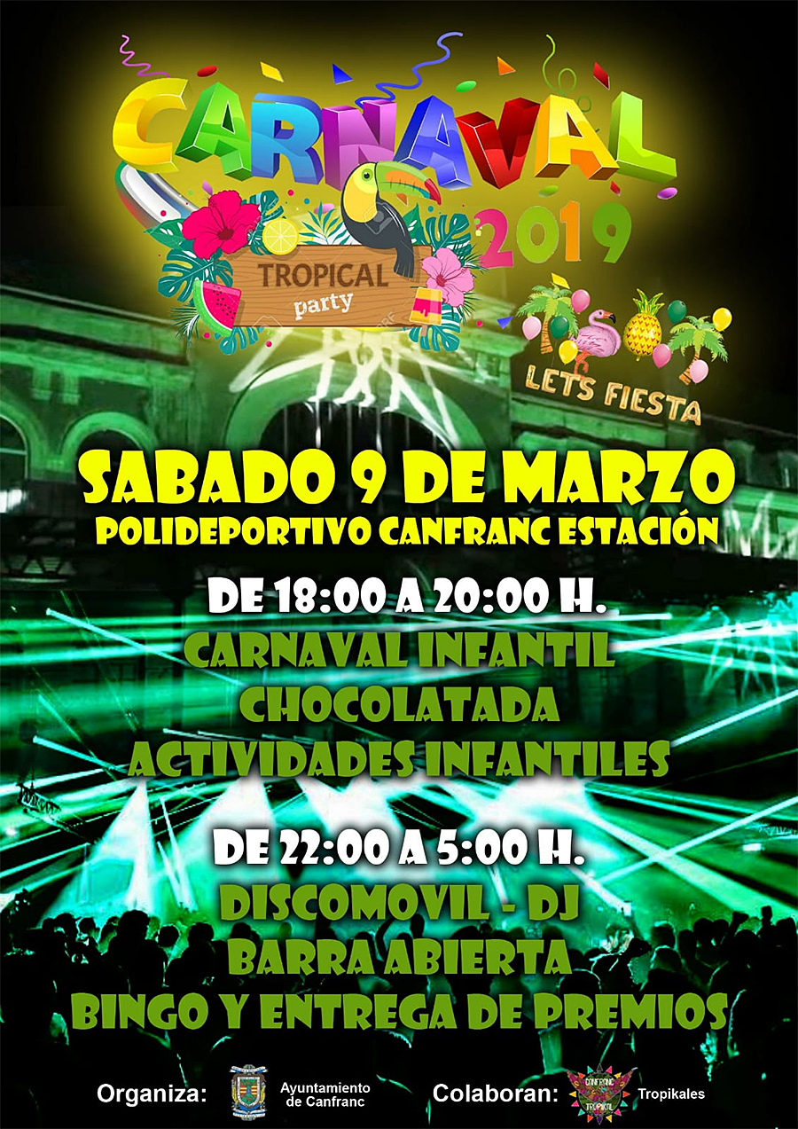 Carnaval en Canfranc 9 de marzo de 2019
