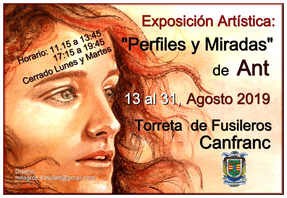  Exposición artística “Perfiles y Miradas” de Ant