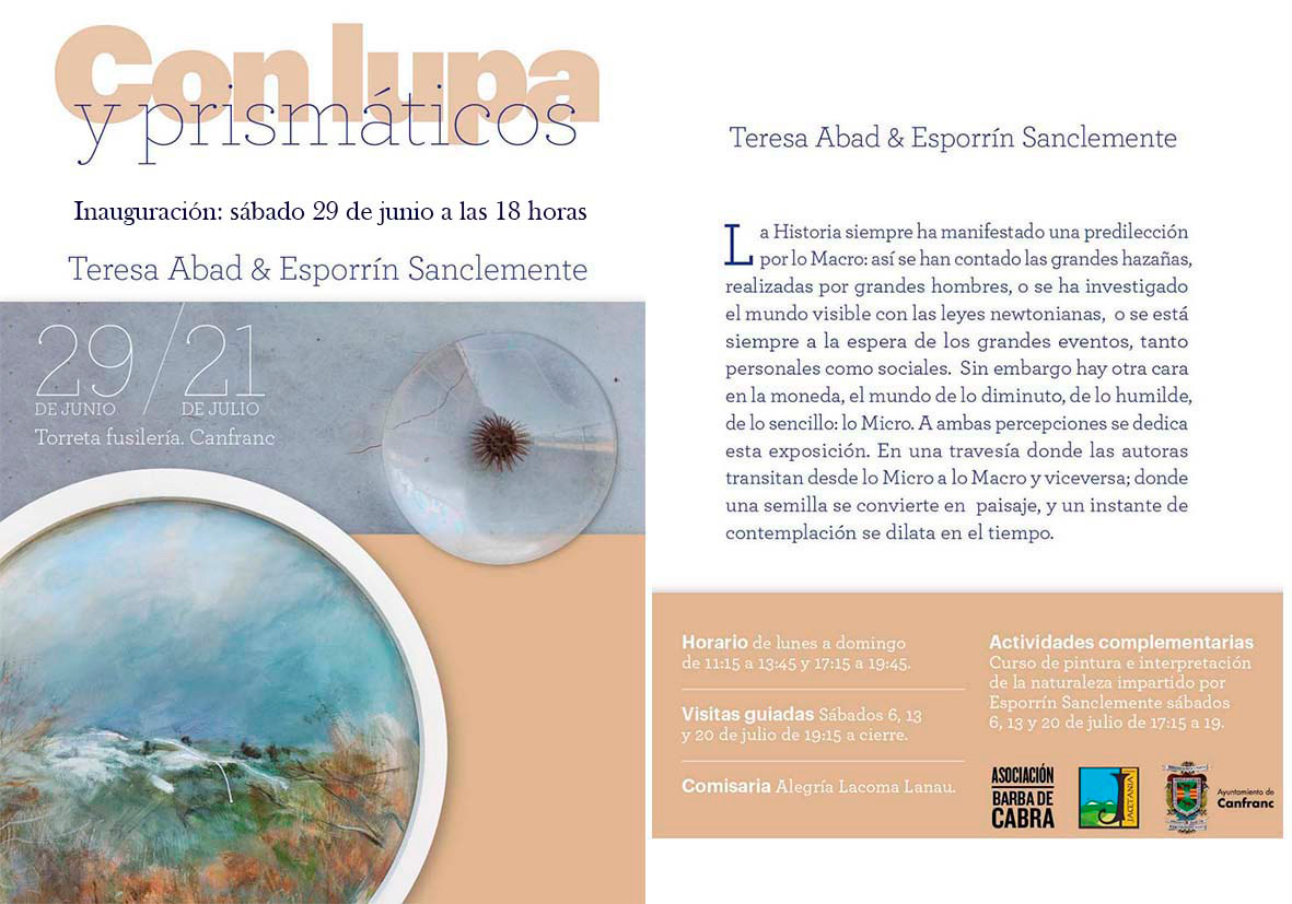 Exposición "Con lupa y prismáticos"