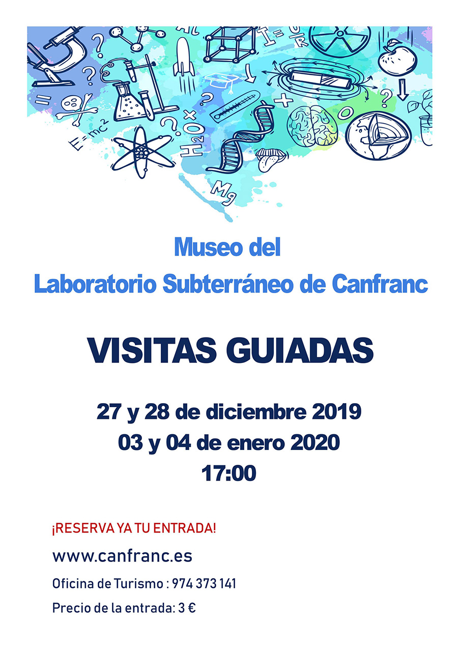  Visitas guiadas al Laboratorio Subterráneo de Canfranc