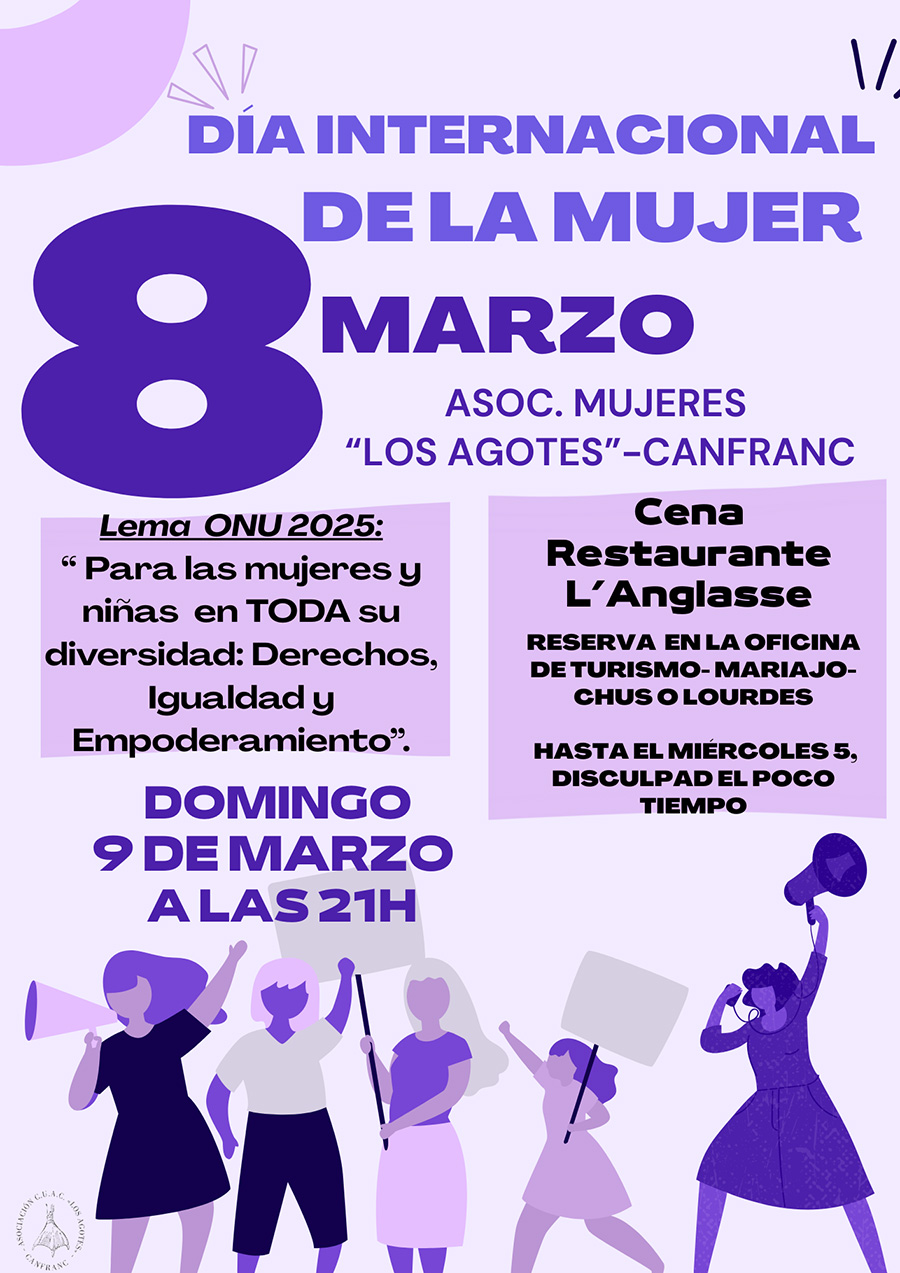 Cena reivindicativa 8M