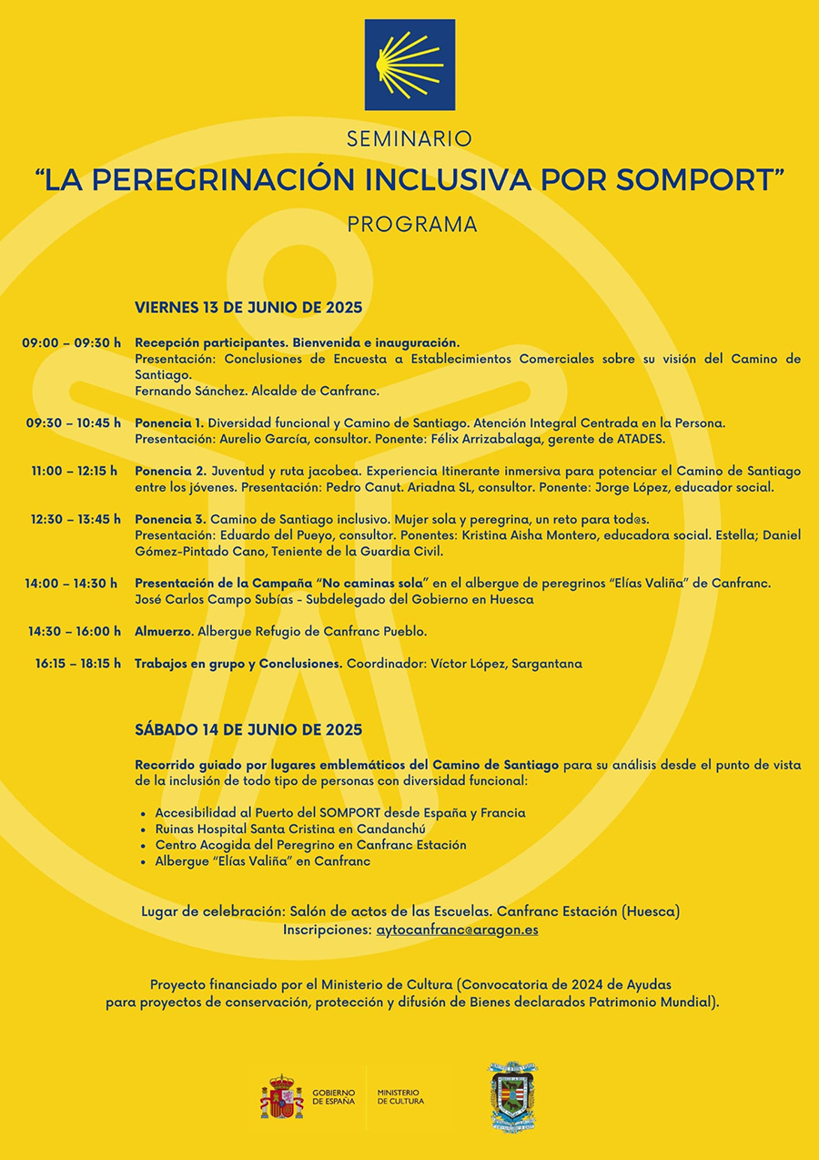 Seminario: La peregrinación inclusiva por Somport