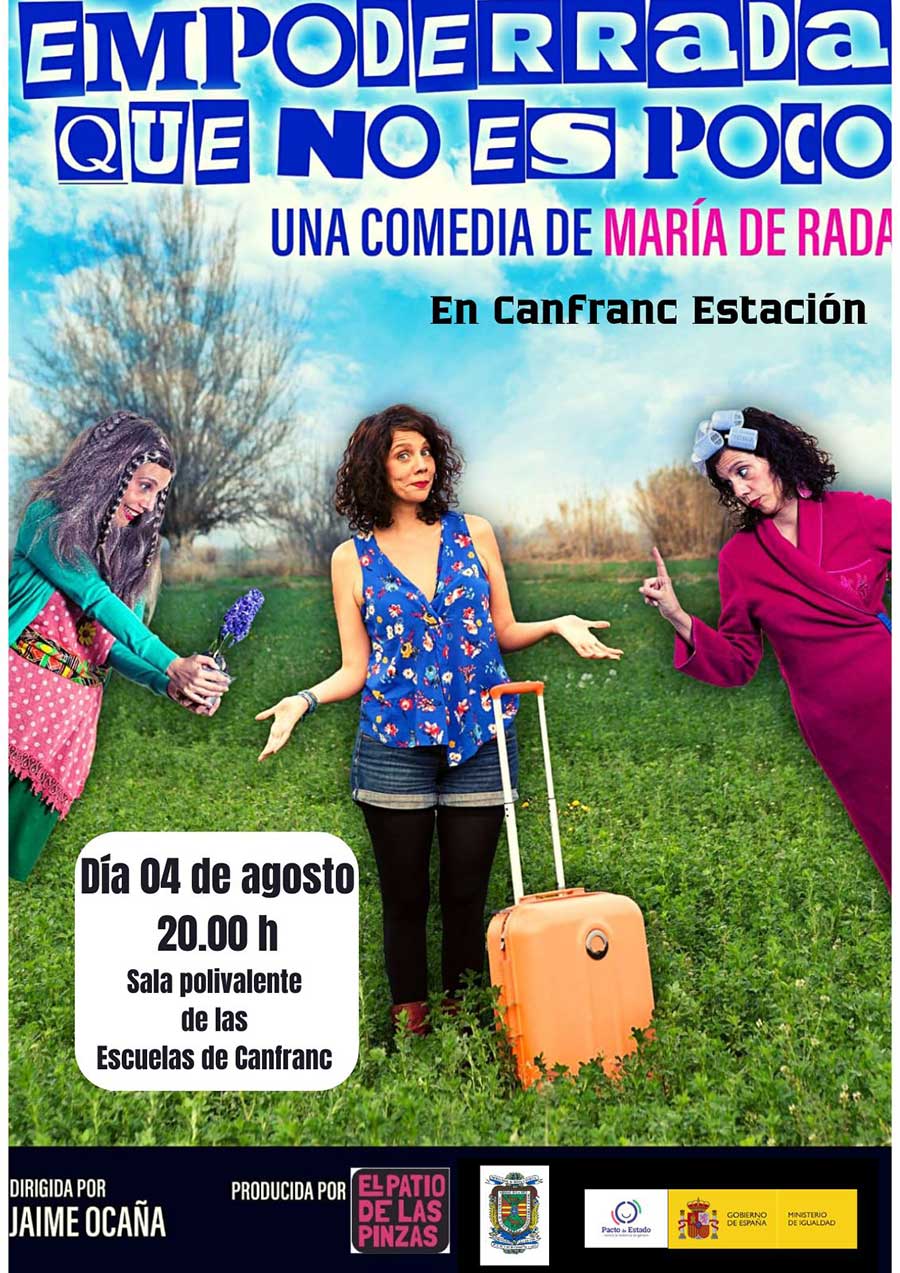 Teatro " Emponderrada que no es poco" de Maria Rada.
