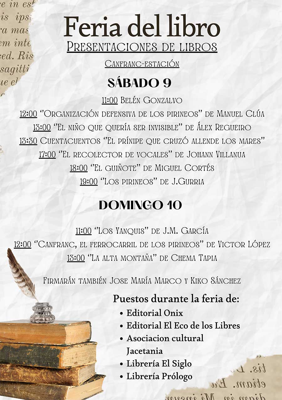 Feria del Libro de Canfranc