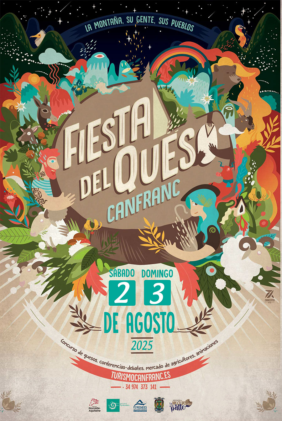 La IV edición de la Fiesta del Queso organizada por la asociación aspoise La Main a la Pâtte con el Ayuntamiento de Canfranc tendrá lugar los días 2 y 3 de agosto. 