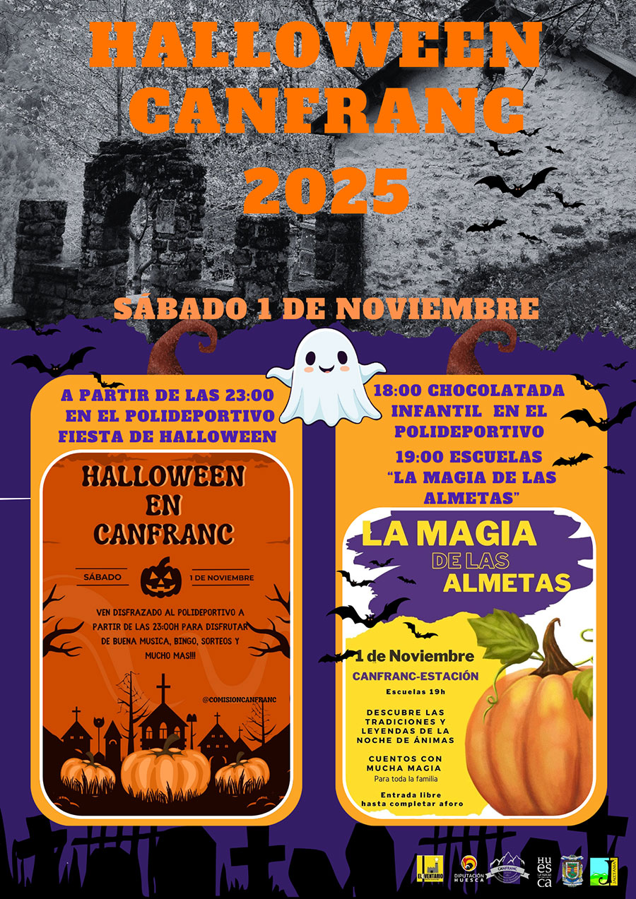 Actividades de halloween en Canfranc