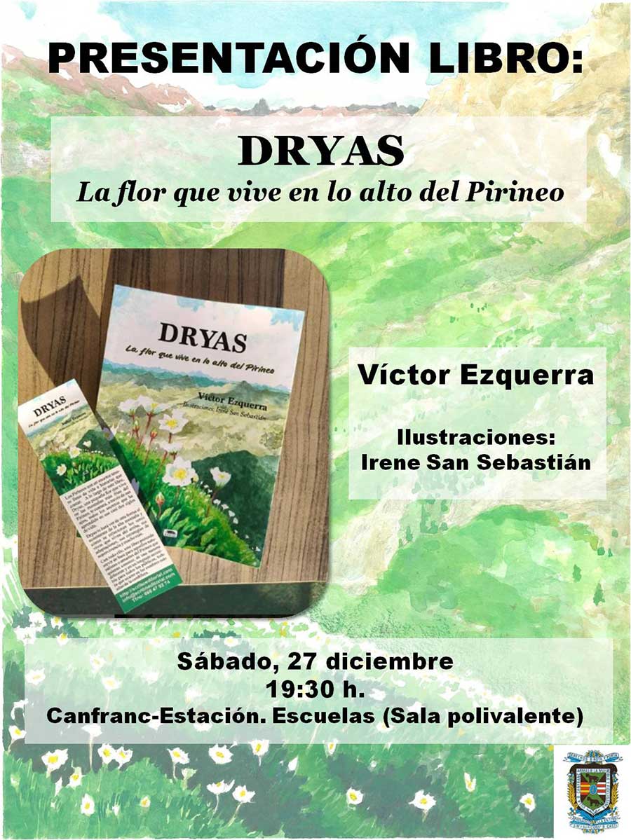 Presentaci&oacute;n del libro DRYAS La flor que vive en lo alto del Pirineo