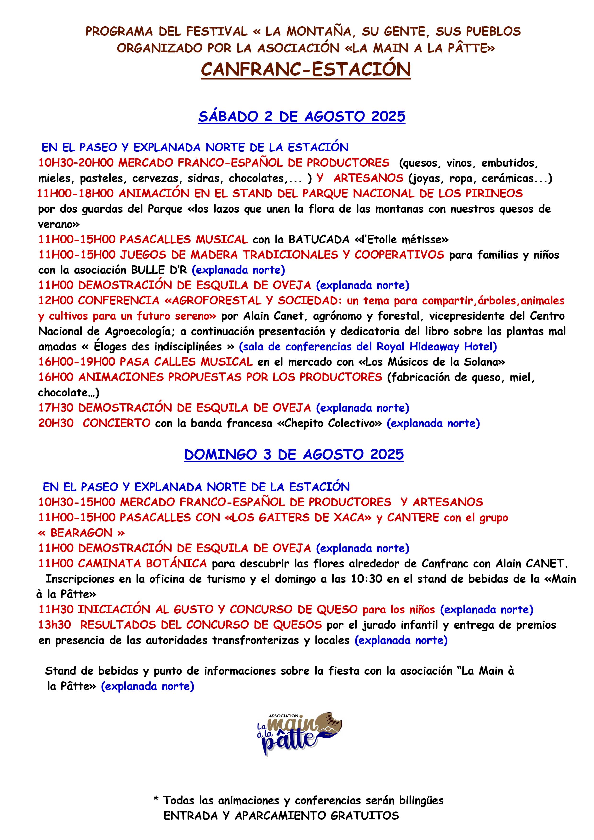 Fiesta del queso en Canfranc