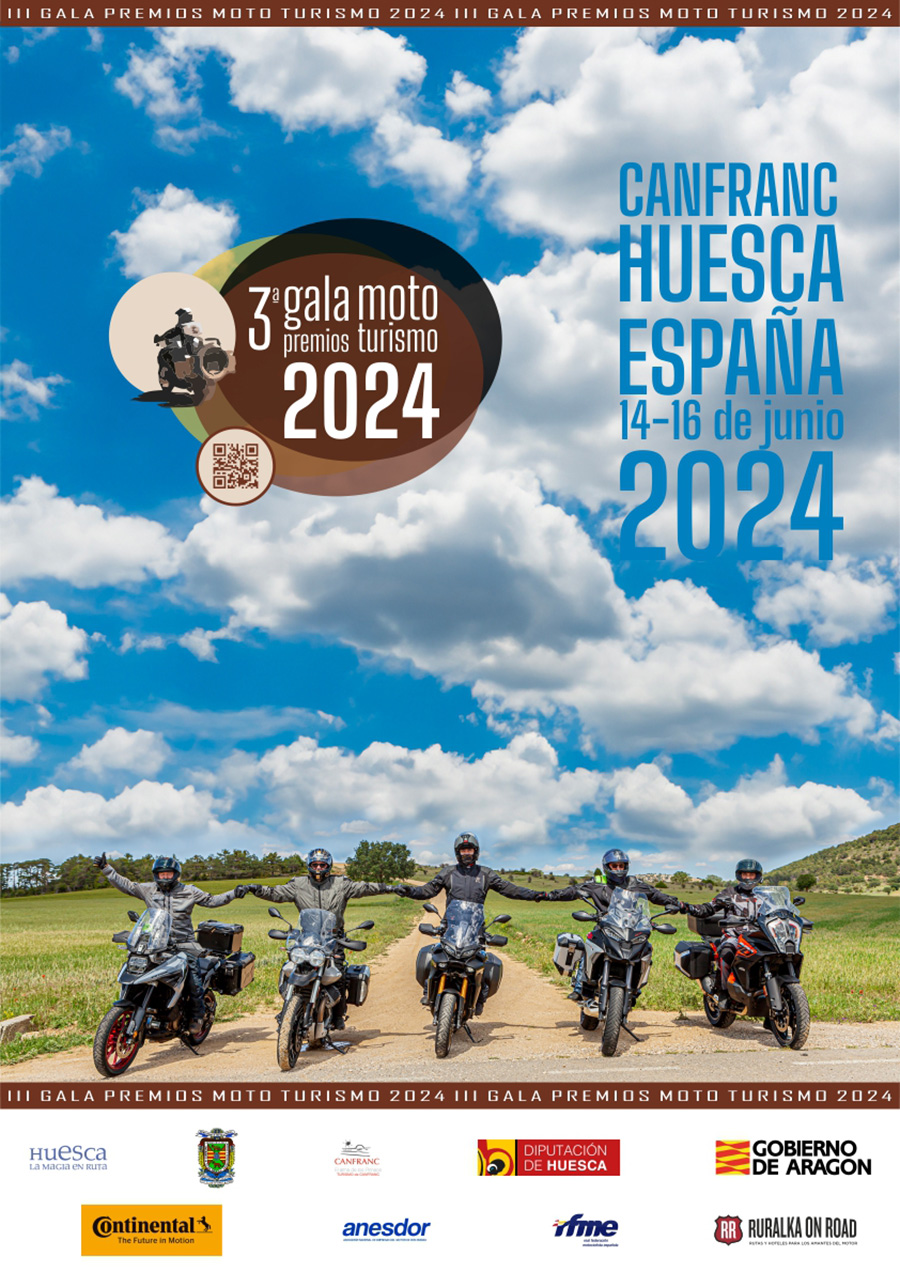GALA PREMIOS MOTO TURISMO 14-15 y 16 junio 2024
