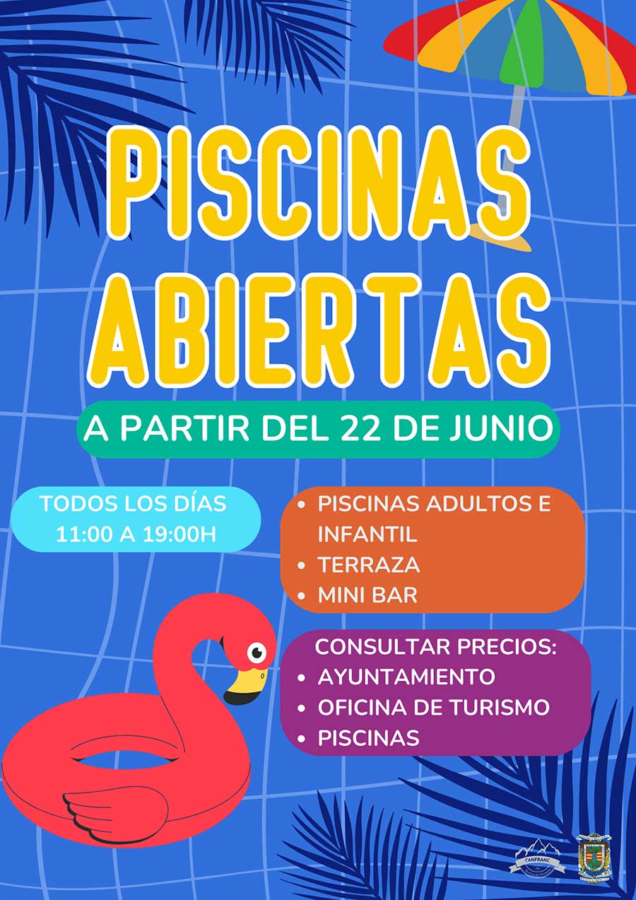 Piscinas municipales Verano 2024