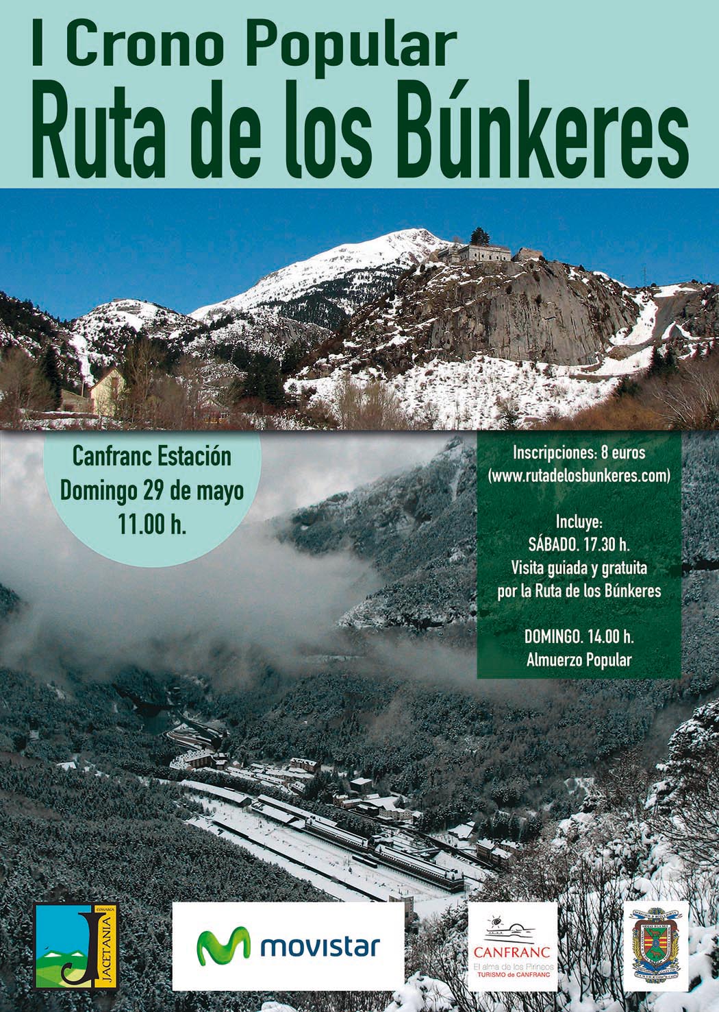 I Crono Popular Ruta de los Búnkeres Canfranc