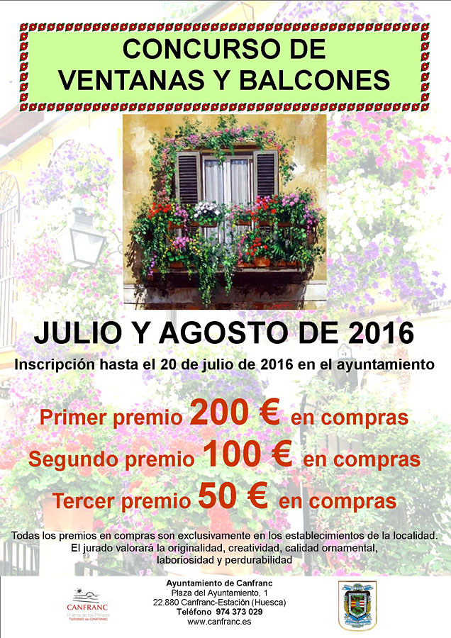 Concurso de ventanas y balcones 2016