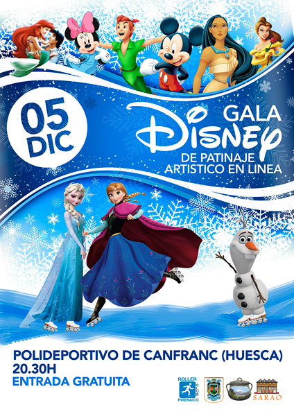 Gala Disney de patinaje artístico en línea