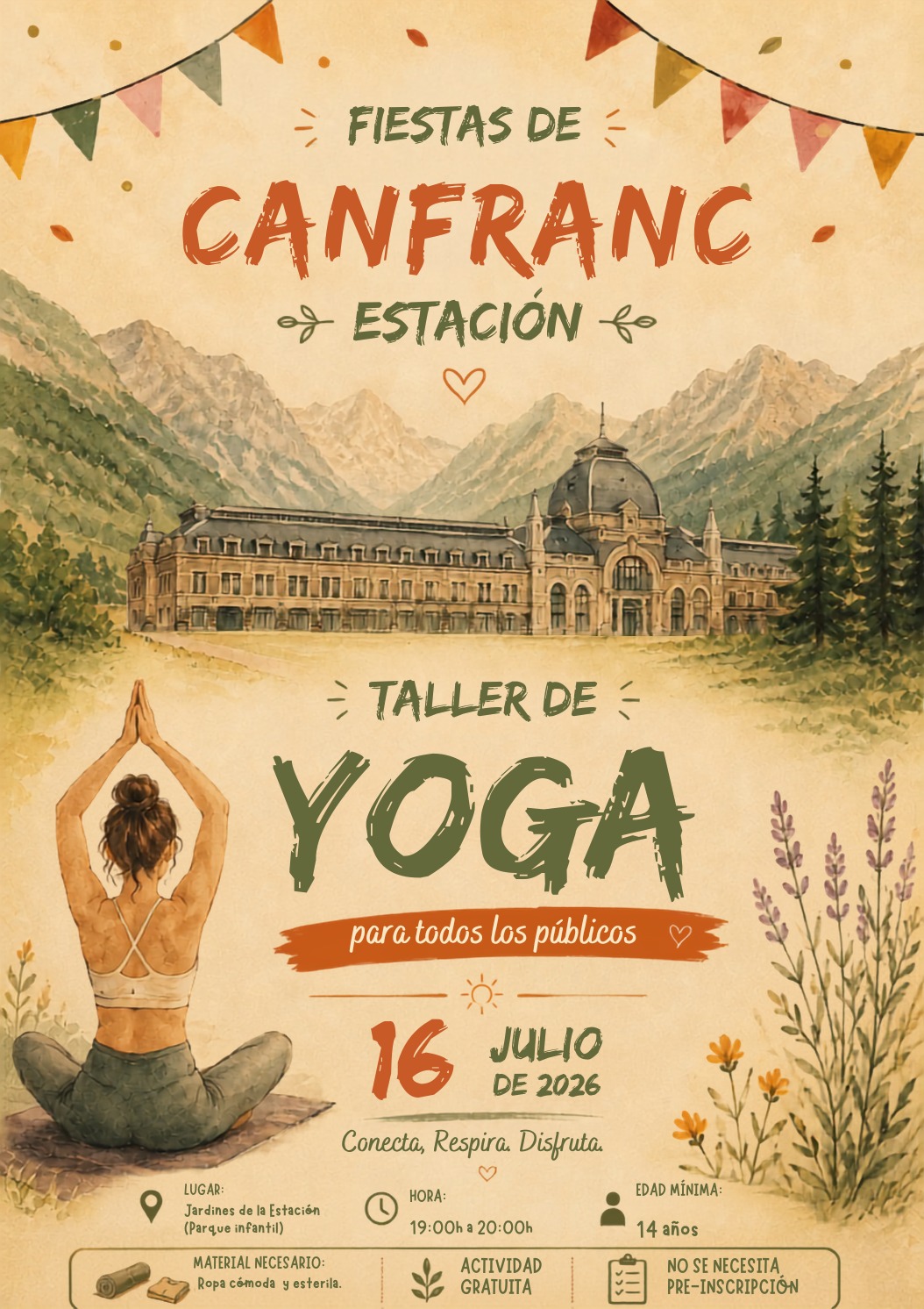 Taller de Yoga con Aroa