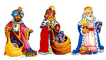 Los Reyes Magos en Canfranc