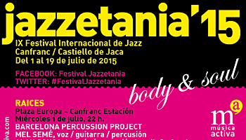 JAZZETANIA 2015 Festival Int. de Jazz
