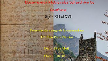 Presentacin de documentos medievales de Canfranc