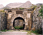 Entrada al Fuerte de Coll de Ladrones