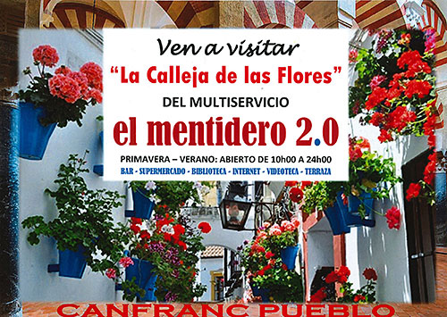 El Mentidero 2.0, un punto de encuentro en el que todo es posible. Leer, tapeary saborear la especialidad de la casa con el "salmorejo cordobés", comprar aquello que se te ha olvidado, enviar un email, echar una partida, mantenerte creativo y conocer Canfranc. Un lugar del "Camino" para charrar, compartir, soñar, relajarse y disfrutar. 