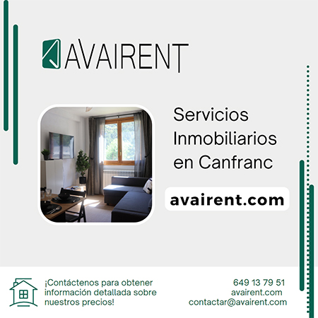 AvaiRent | Servicios Inmobiliarios



T.Teléfono: +34649137951
E-mail: admi@avairent.com
Web: https://avairent.com/


Soluciones Inmobiliarias

Servicios Inmobiliarios enfocados en brindar soluciones integrales a propietarios, inquilinos y huéspedes que buscan rentar un apartamento, adquirir una vivienda o disfrutar de una estancia vacacional en el Valle del Aragón.