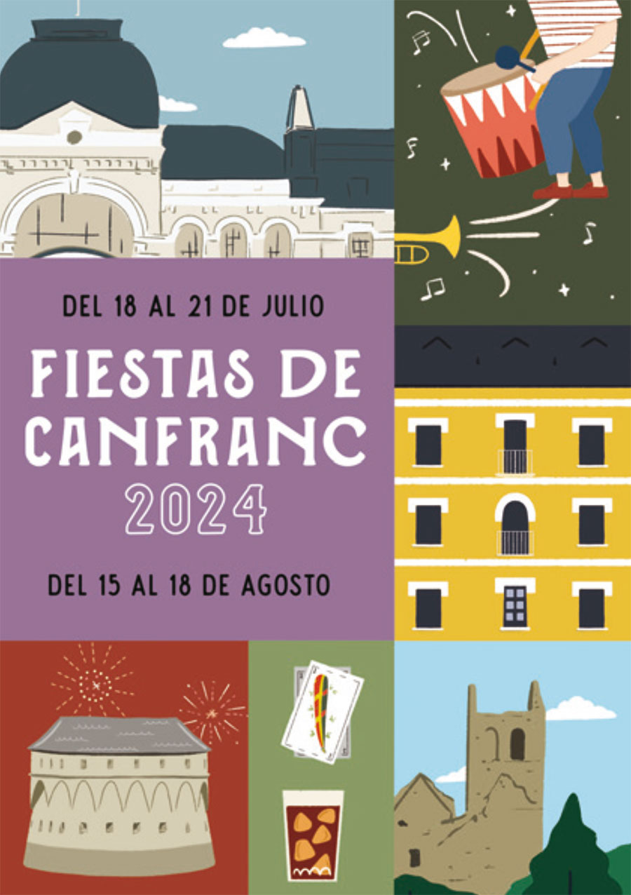 PROGRAMA FIESTAS DE CANFRANC 2024

Del 18 al 21 de julio y del 15 al 18 de agosto