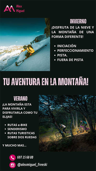 ALEX MIGUEL "TU AVENTURA EN LA MONTA&Ntilde;A "