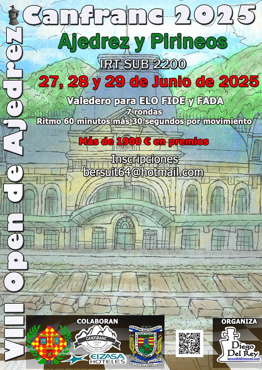 VIII Open de Ajedrez Canfranc 2025 